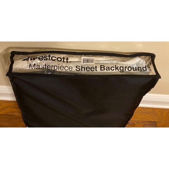 Westcott 5791 Masterpiece 10x12' Feet Washable Muslin Background Night Shadows - Picture 2 of 2